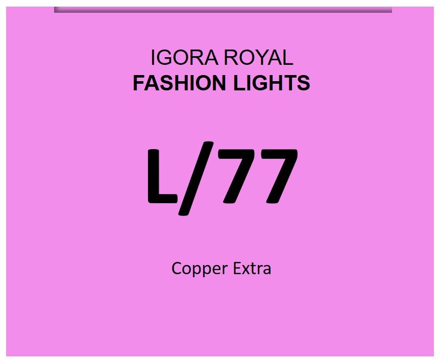 Igora Royal Fashion Lights  60ml L/77