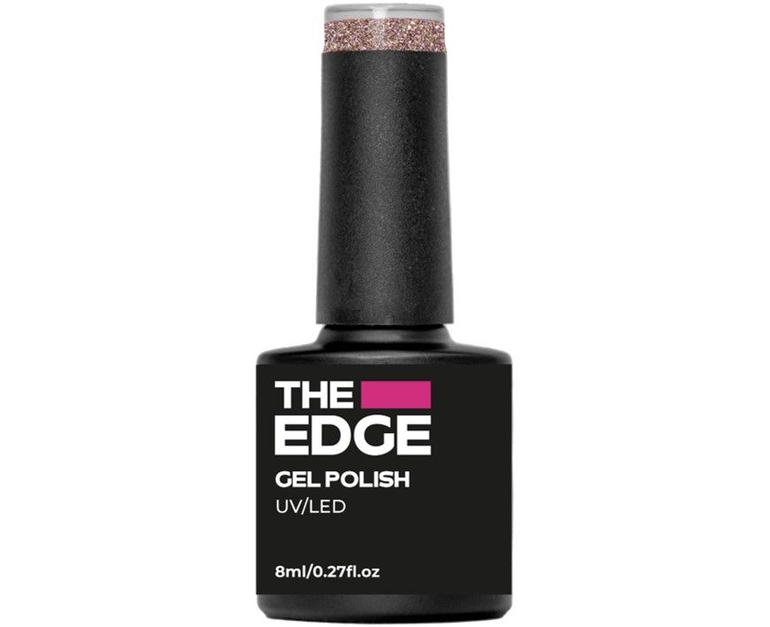 Edge Nails Gel Polish The Rose Glitter 8ml