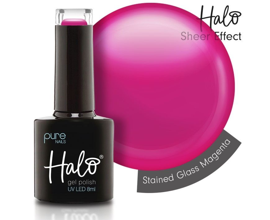 *PRORDER ETA: 03/06/24 - Halo Gel Stained Glass Magenta 8ml