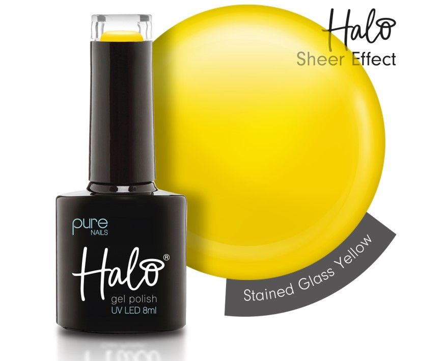 *PRORDER ETA: 03/06/24 - Halo Gel Stained Glass Yellow 8ml