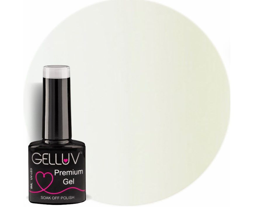 Gelluv Gel Polish Naturally White 8ml
