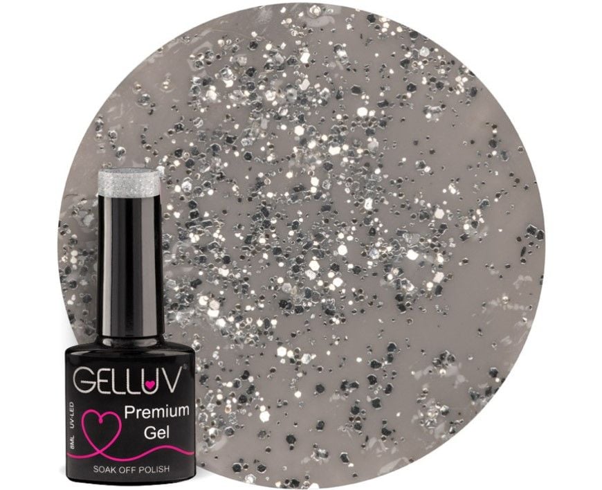 Gelluv Gel Polish Silver Secrets 8ml