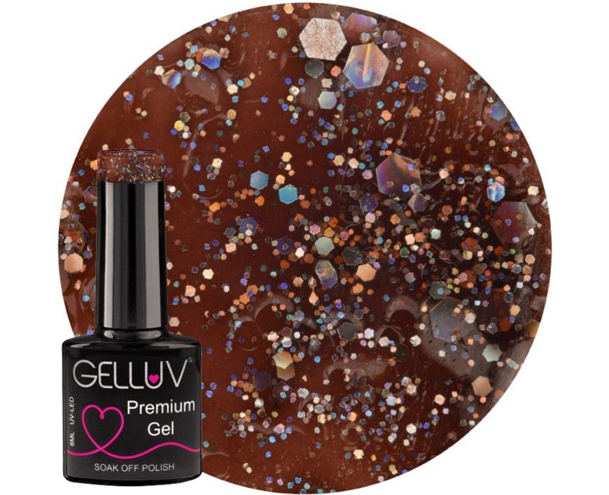 Gelluv Gel Polish Warm Chestnut 8ml