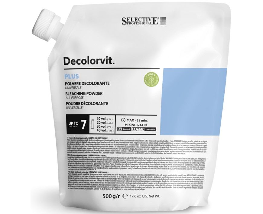 Decolorvit Plus Up To 7 Levels Bleach 500g