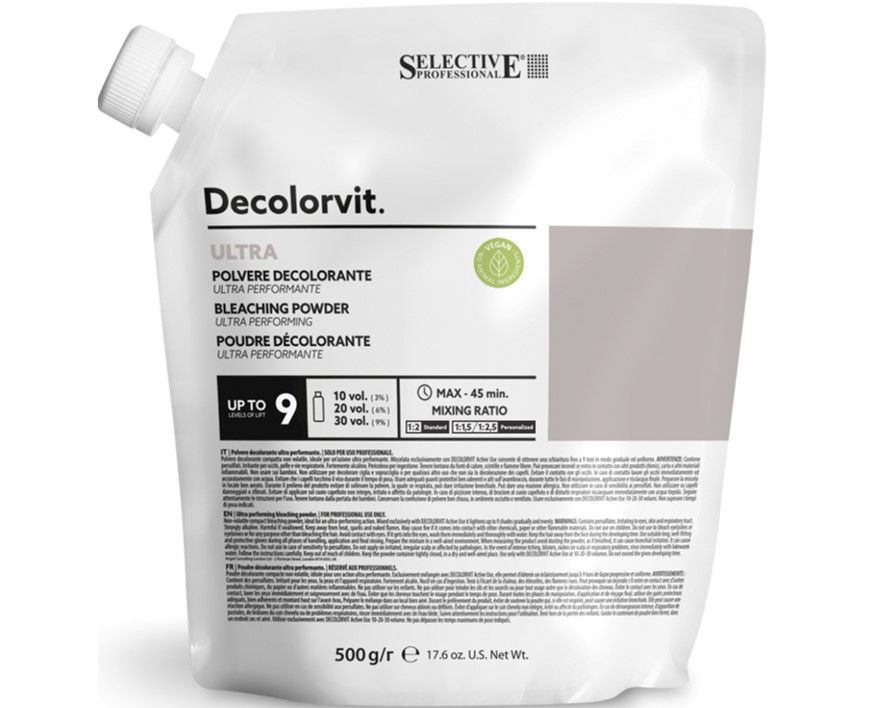 Decolorvit Ultra Up To 9 Levels Bleach 500g