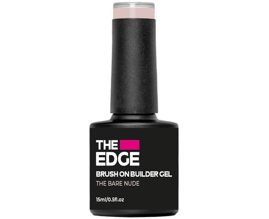 Edge Nails Brush On Builder Gel The Bare Nude 15ml
