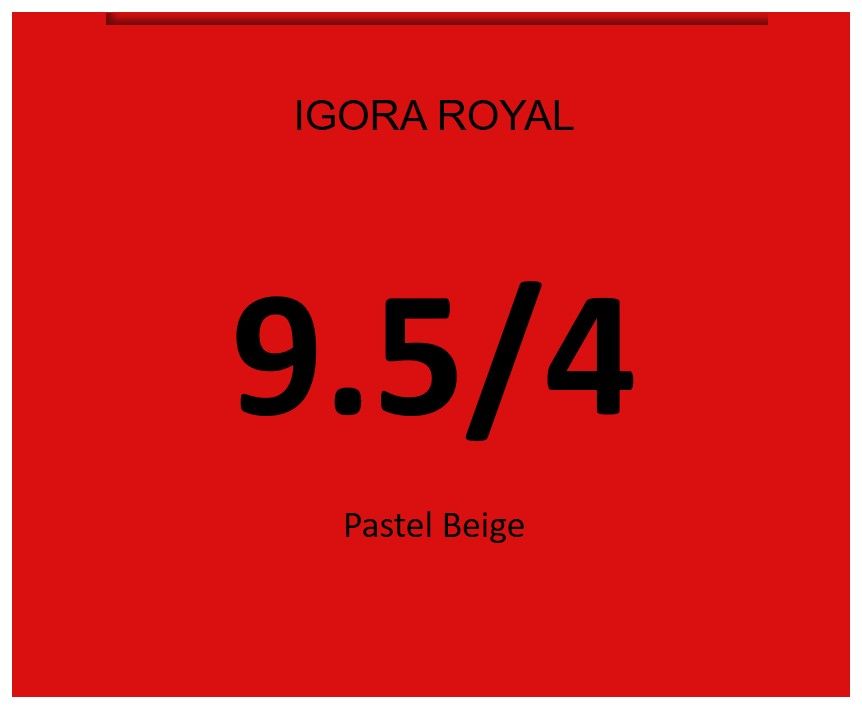 Igora Royal 60ml 9.5/4