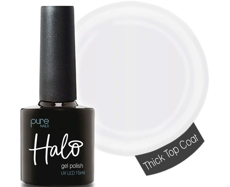 Halo Gel Top Coat Thick 15ml