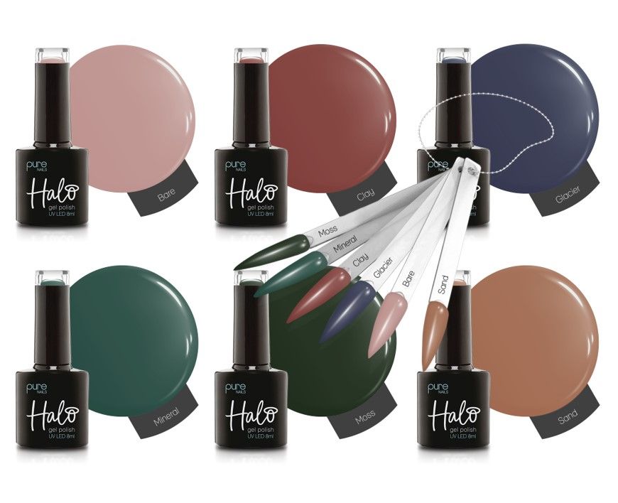 *Halo Gel Natural World Collection & Colour Pops 6 Pack