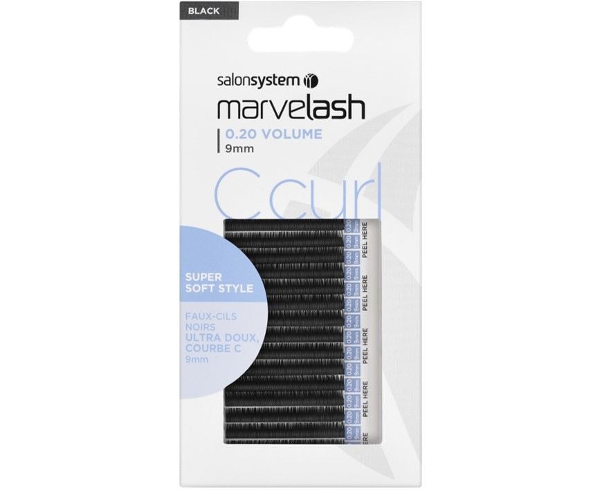 Marvelash Lashes C Curl 0.20 Volume 9mm 2960 Pack