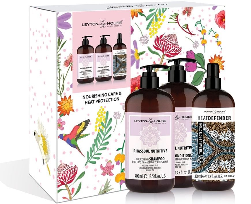 Leyton House Nourishing Care & Heat Protection Gift Set