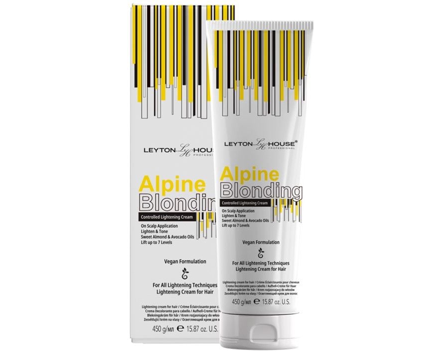 Leyton House Alpine Blonding Cream Lightener 450g