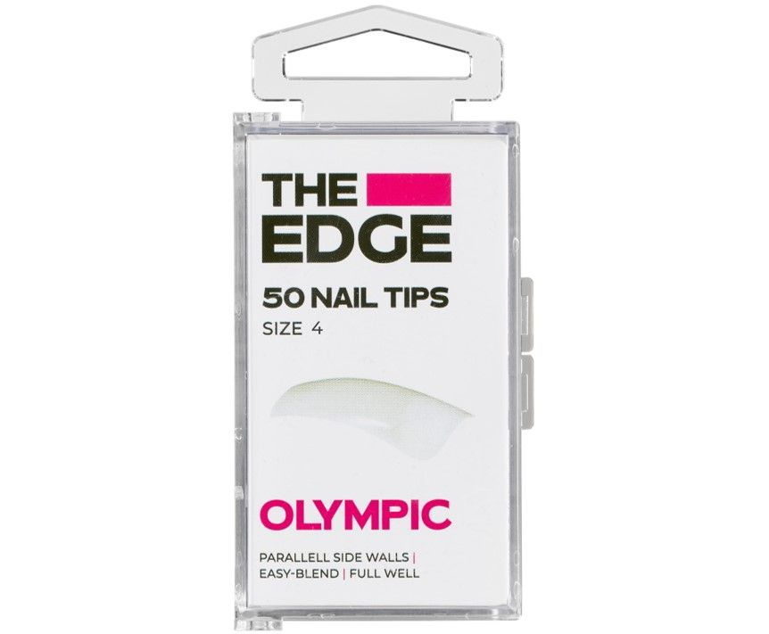 Edge Nails Olympic Nail Tips 50 Pack Size 4 