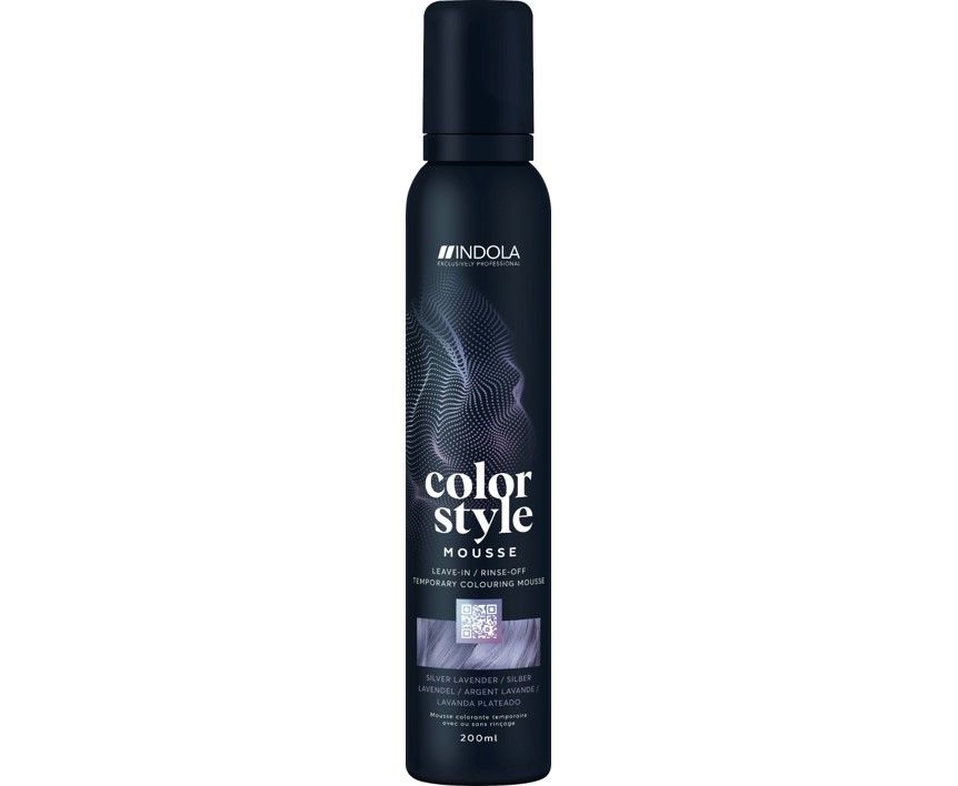 Indola Color Style Mousse Silver Lavender 200ml