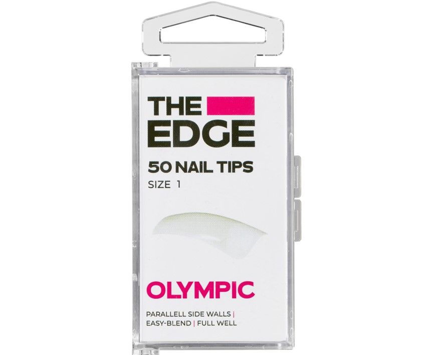 Edge Nails Olympic Nail Tips 50 Pack Size 1