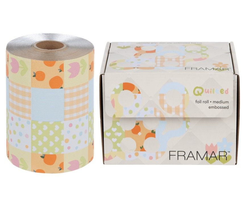 Framar Embossed Foil Roll 13cm x 98m (320ft) Quilted