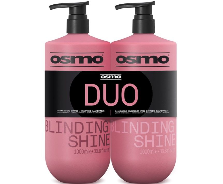 Osmo Blinding Shine Shampoo & Conditioner 1000ml Twin Pack