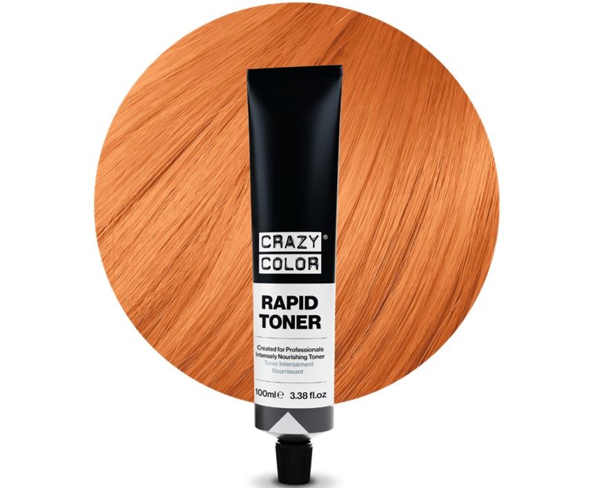 Crazy Color Rapid Toner 100ml Blazing Copper
