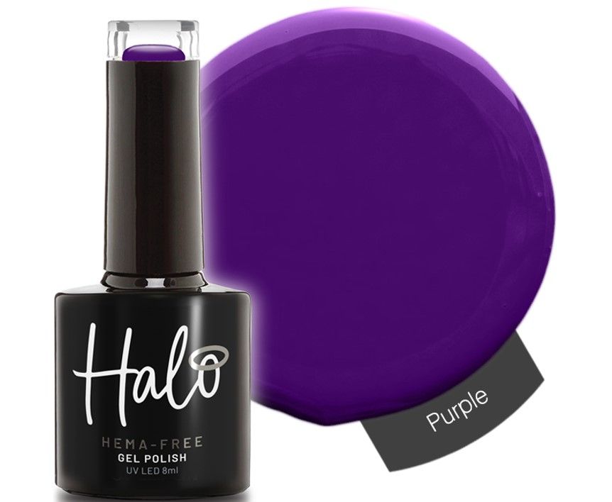Halo Gel Polish Purple 8ml