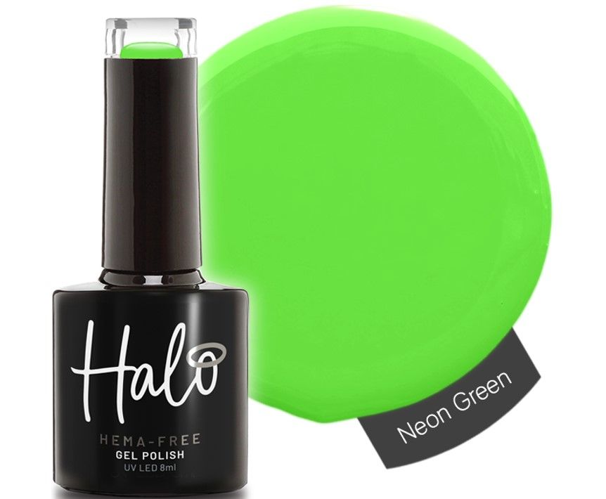 Halo Gel Polish Neon Green 8ml