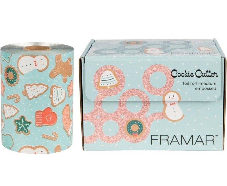 Framar Embossed Foil Roll 13cm x 98m (320ft) Cookie Cutter