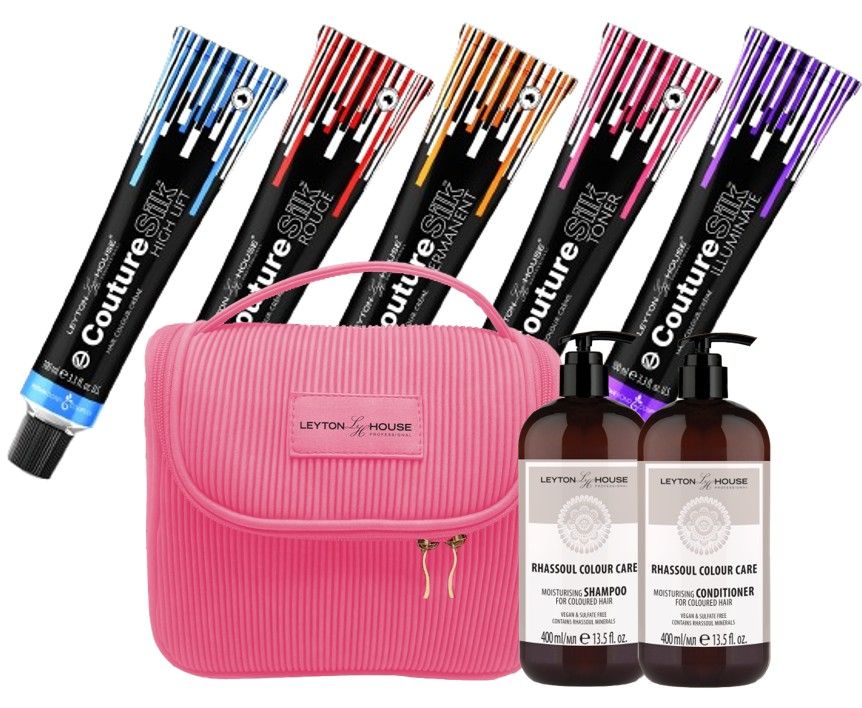 12 Leyton House Couture Silk Tubes & FREE Rhassoul Gift Set Deal