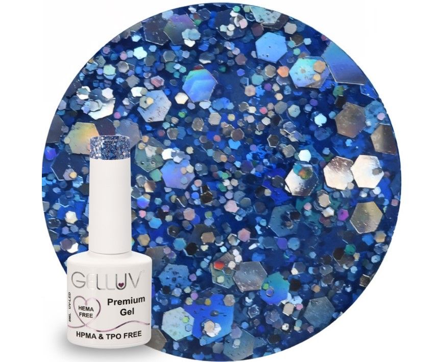Gelluv Gel Polish Arctic Sparkle 8ml