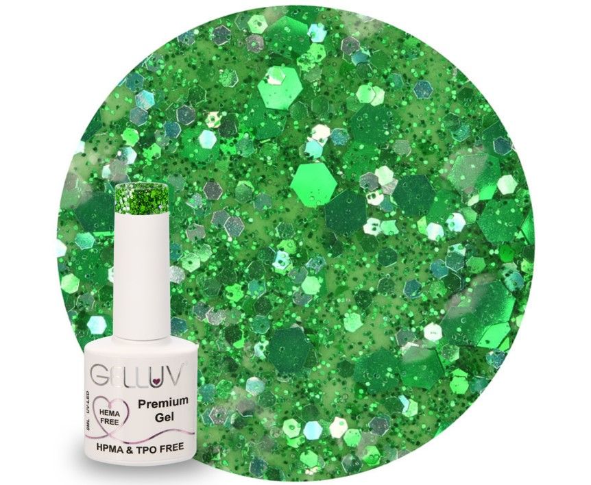 Gelluv Gel Polish Emerald Bow 8ml