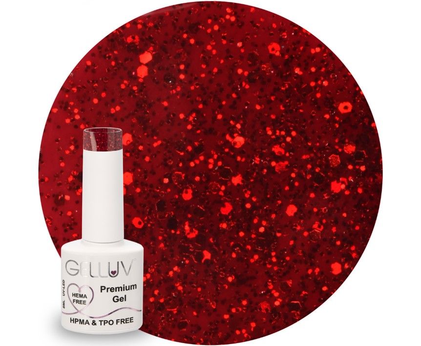 Gelluv Gel Polish Ruby Queen 8ml