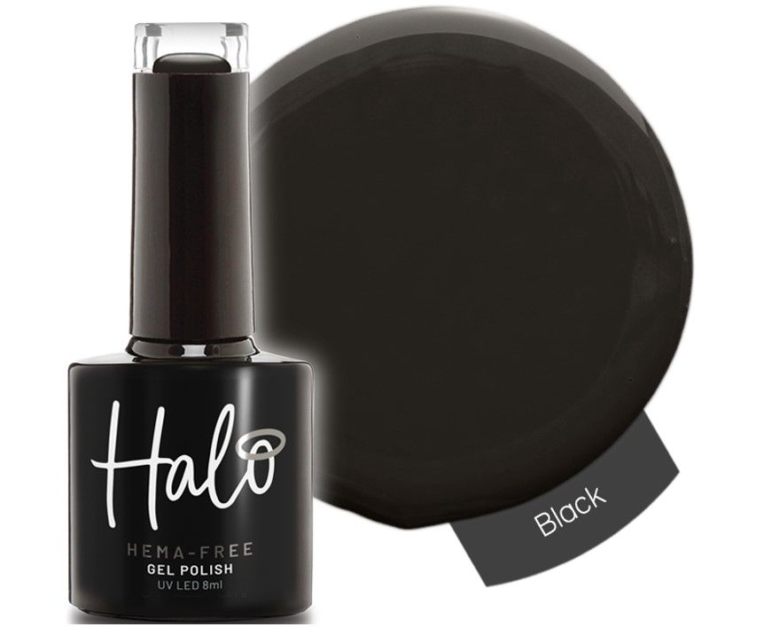 Halo Gel Polish Black 8ml
