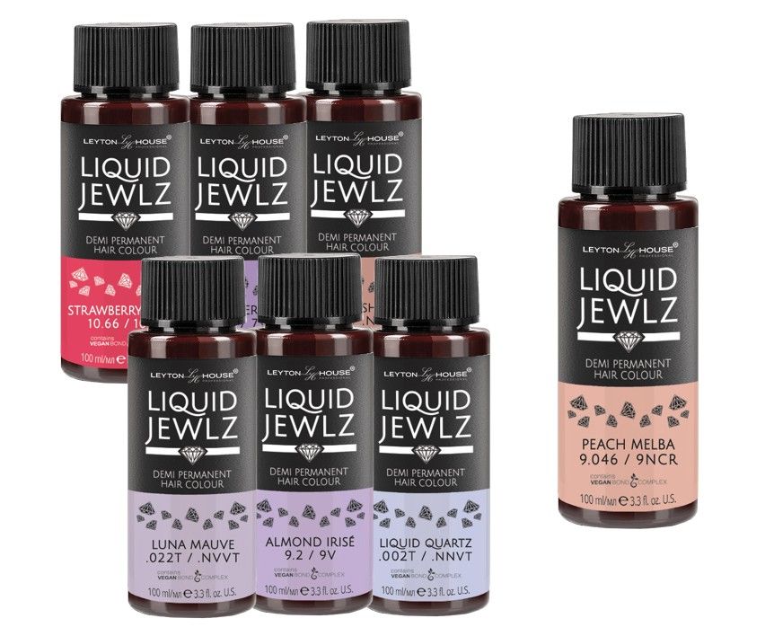 6 Leyton House Liquid Jewlz Bottles & FREE LJ Peach Melba Deal