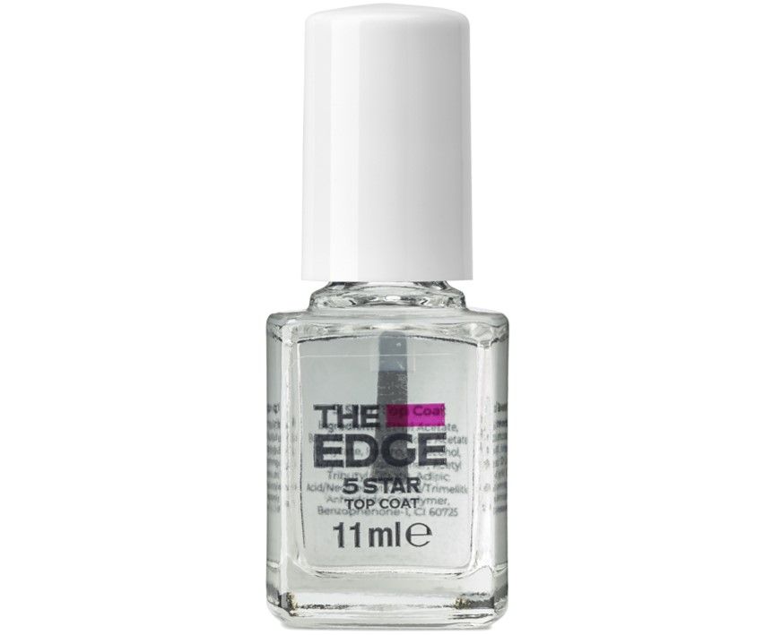 The Edge Nail Polish 5 Star Top Coat 11ml