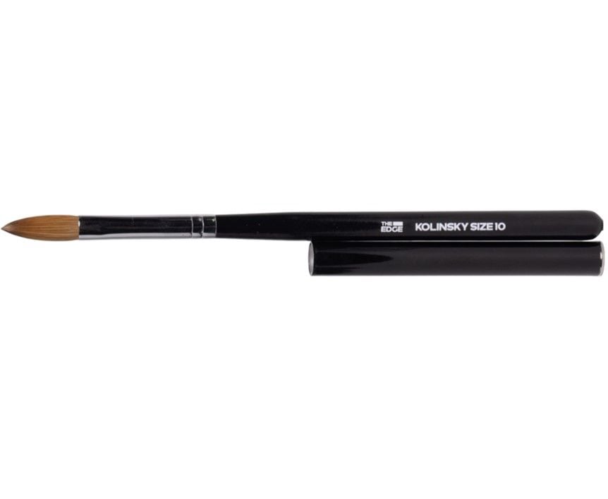 The Edge Brush No.10 Kolinsky Sable Oval
