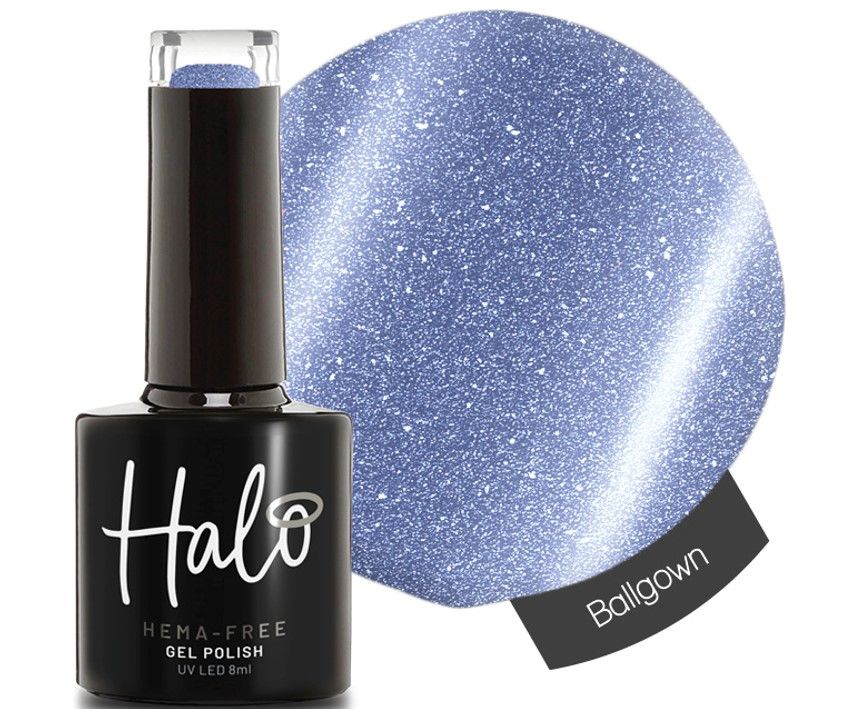 Halo Gel Polish *Cats Eyes Effect* Ballgown 8ml