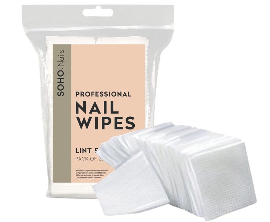 Soho Lint Free Nail Wipes 200 Pack