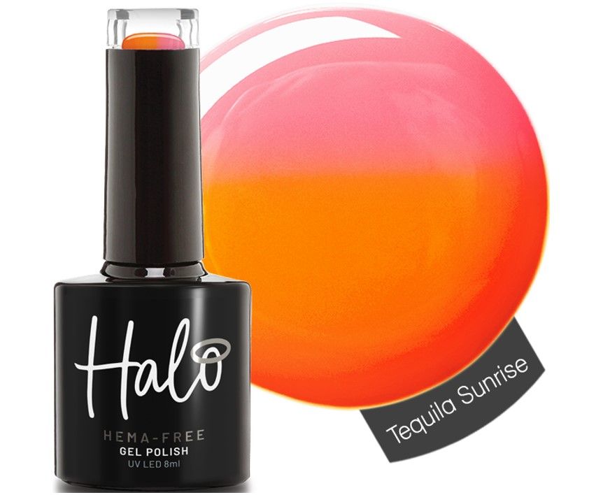 Halo Gel Polish Tequila Sunrise *Heat Reactive* 8ml