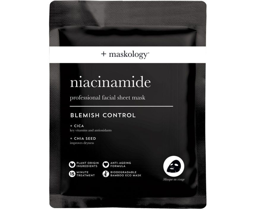 +Maskology Face Sheet Mask Niacinamide
