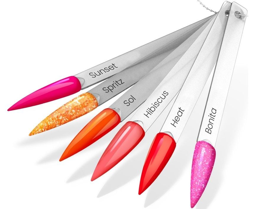 *Halo Gel Polish Summer Nights Colour Pops 6 Pack