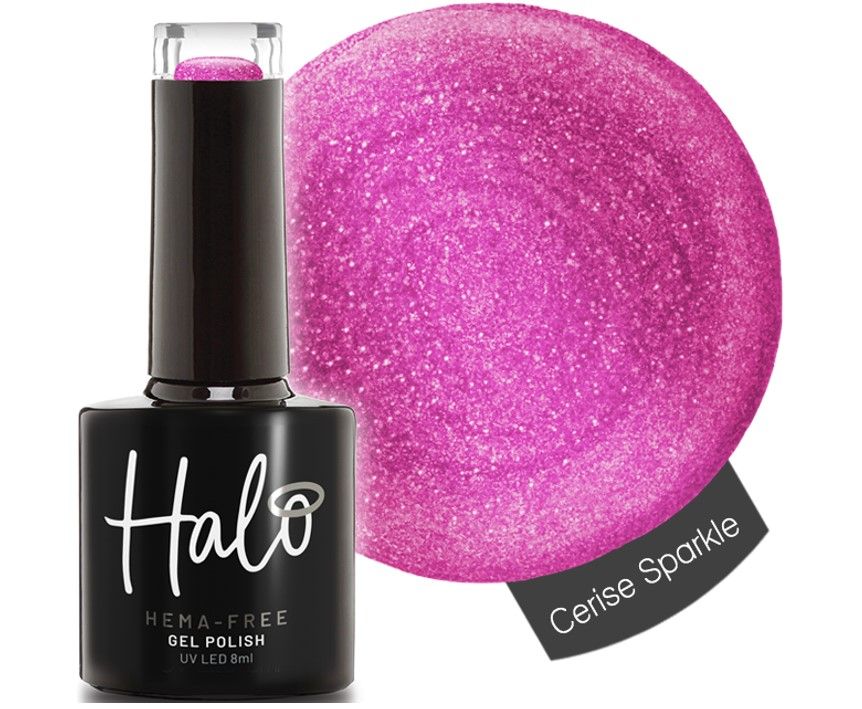 Halo Gel Polish Cerise Sparkle 8ml