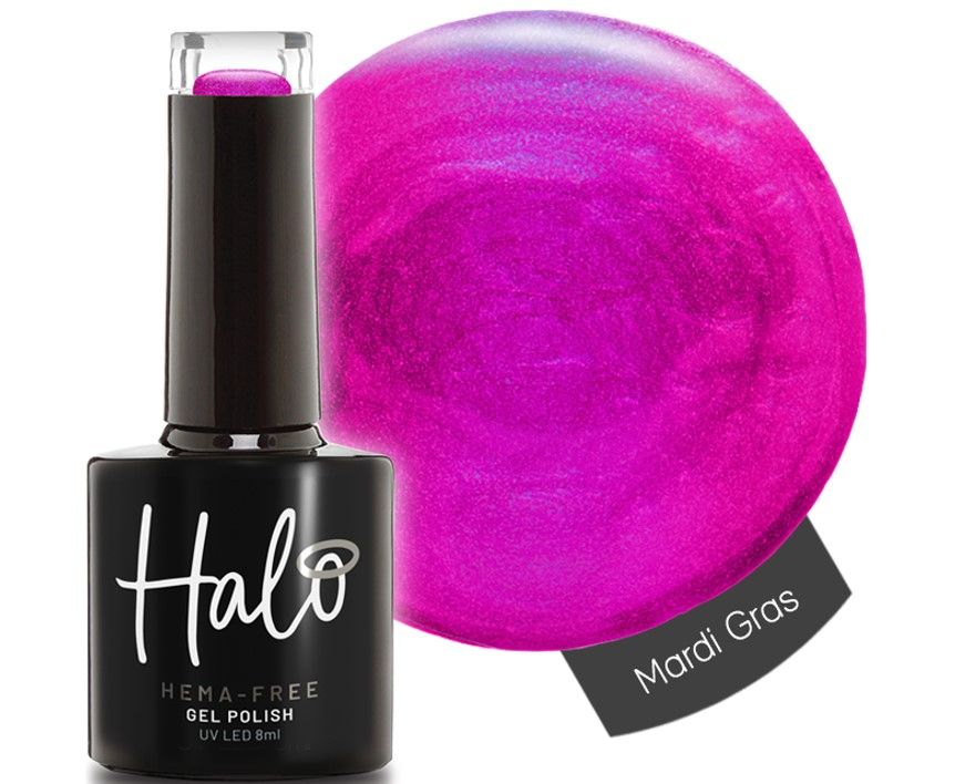 Halo Gel Polish Mardi Gras 8ml