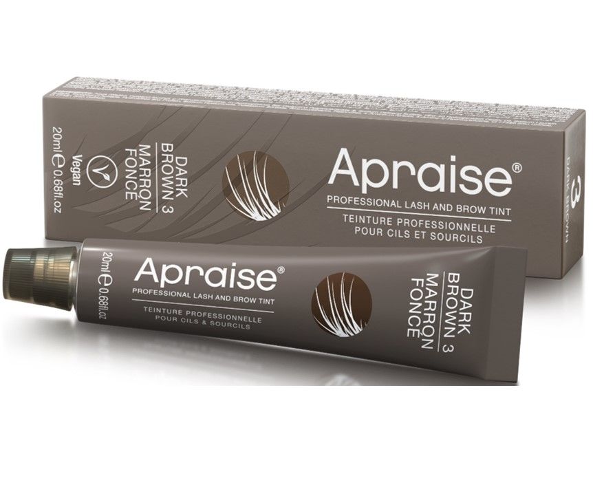 Apraise Eyelash & Eyebrow Tint No.3 Dark Brown 20ml