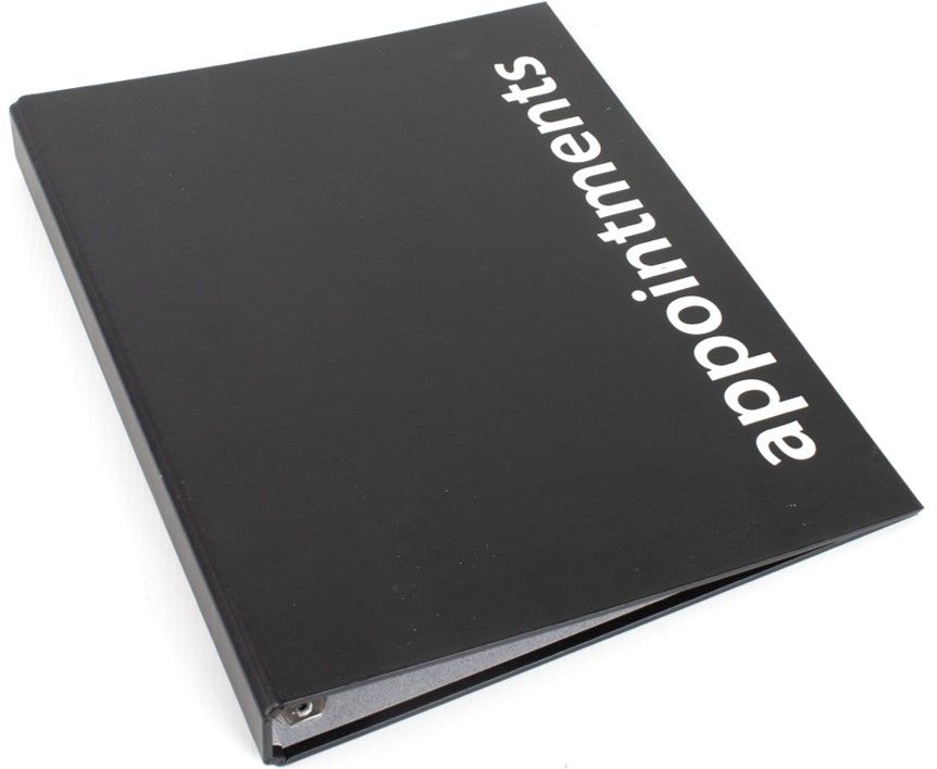 Agenda Ringbinder For 4 or 6 Column Loose Leaf Pages