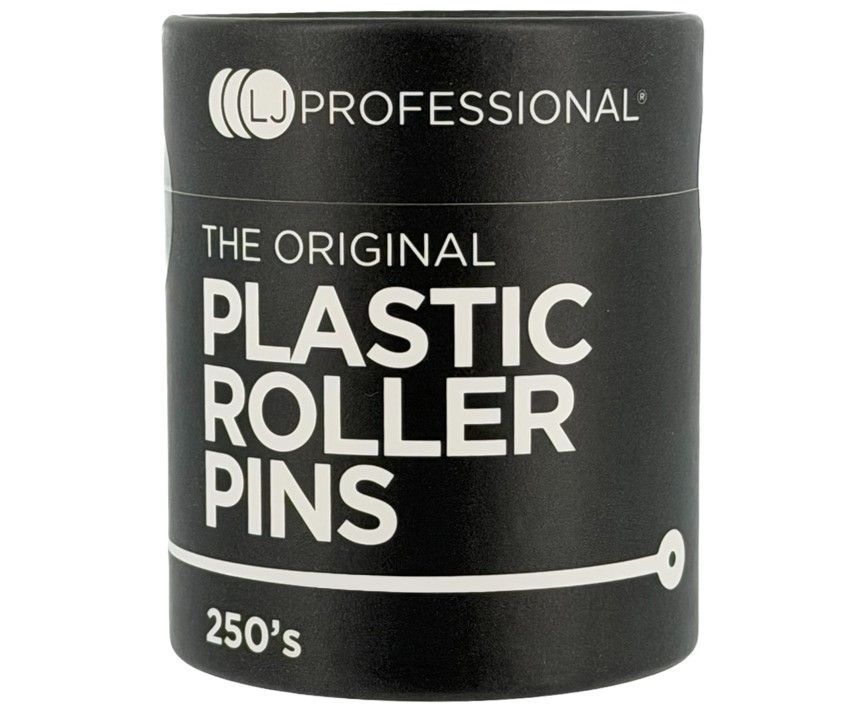 LJ Professional The Original Plastic Roller Pins 250 Pack