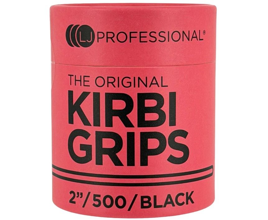 LJ Professional The Original Kirbi Grips Black 2" 500 Pack