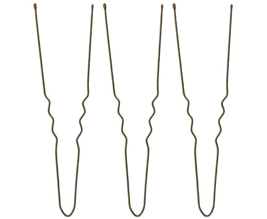 LJ Professional The Original Wavy Pins Blonde 2.5" 1000 Pack
