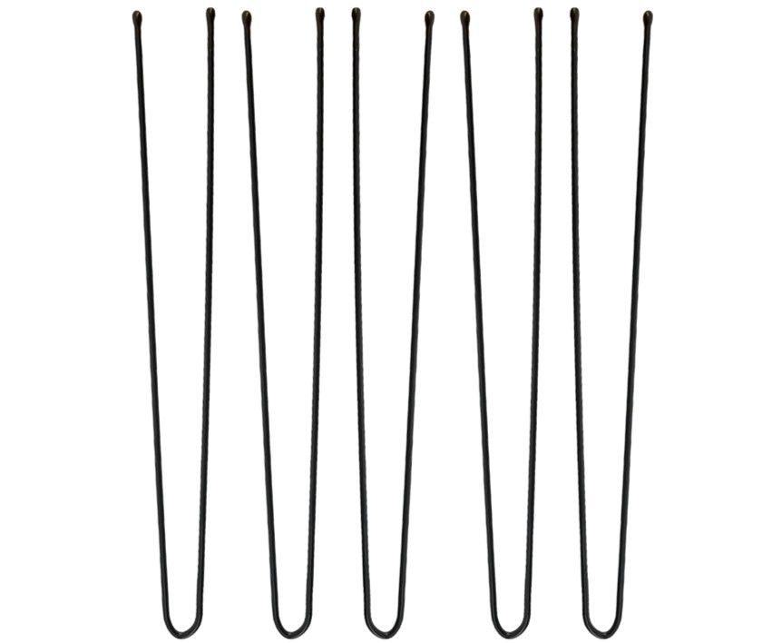 LJ Professional The Original Plain Pins Black 3" 500 Pack
