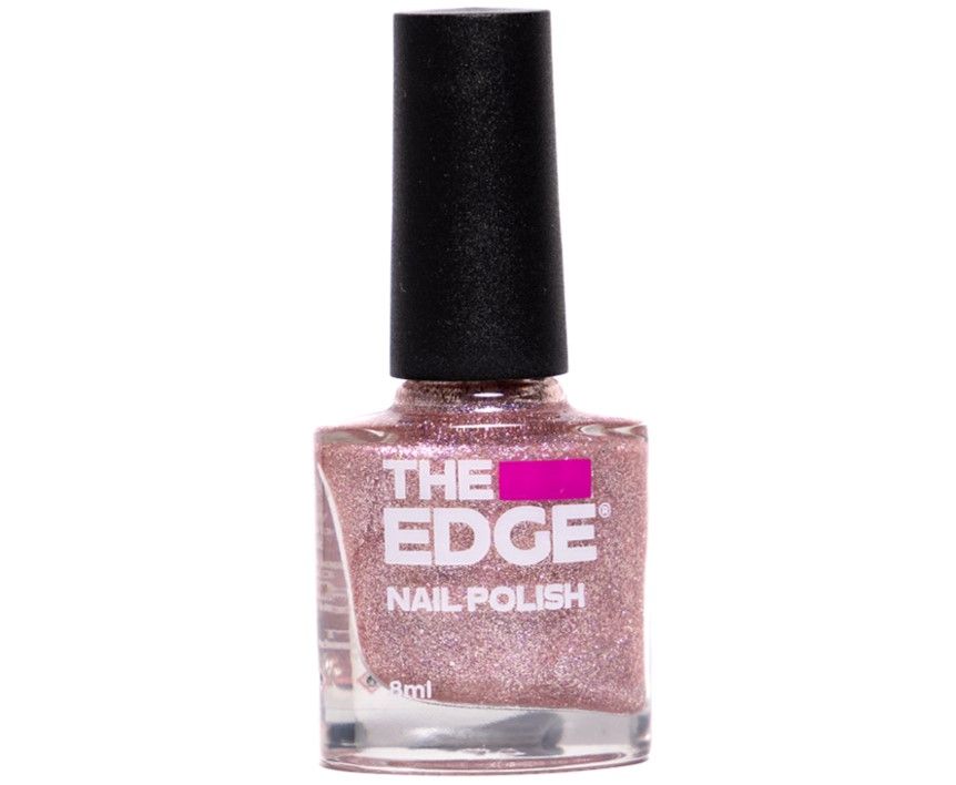 The Edge Nail Polish The Rose Glitter 8ml