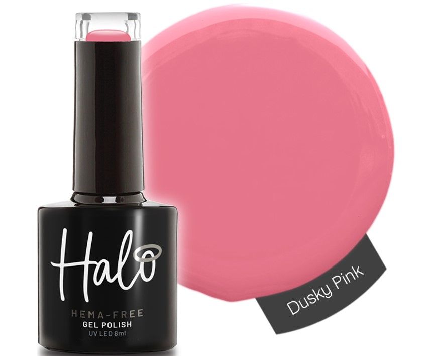 Halo Gel Polish Dusky Pink 8ml