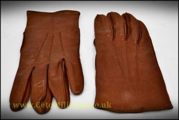 Gloves, Officer's Brown Leather (Various)