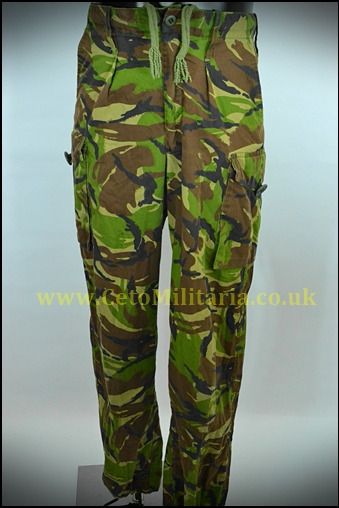 British DPM Camo Style Rain Suit Jacket  Over Trousers With Concealed Hood   eBay